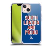 Head Case Designs Officially Licensed Crystal Palace FC South London And Proud Crest Soft Gel Case Compatible With Apple iPhone 13
