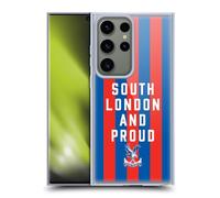Head Case Designs Officially Licensed Crystal Palace FC South London & Proud 2025 Cup Final Gel Case [Military Grade Protection] Compatible With Samsung Galaxy S23 Ultra 5G