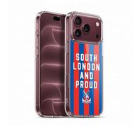 Head Case Designs Officially Licensed Crystal Palace FC South London & Proud 2025 Cup Final Gel Case [Military Grade Protection] Compatible With Apple iPhone 18 Pro Max