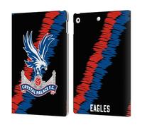 Head Case Designs Officially Licensed Crystal Palace FC Third 2022/23 Crest Kit Leather Wallet Case Compatible With Apple iPad 10.2 2019/2020/2021