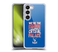 Head Case Designs Officially Licensed Crystal Palace FC We're The Famous 2025 Cup Final Gel Case [Military Grade Protection] Compatible With Samsung Galaxy S23 5G