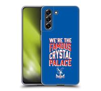 Head Case Designs Officially Licensed Crystal Palace FC We're The Famous 2025 Cup Final Gel Case [Military Grade Protection] Compatible with Samsung Galaxy S21 FE 5G and Compatible with MagSafe