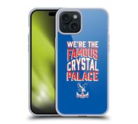 Head Case Designs Officially Licensed Crystal Palace FC We're The Famous 2025 Cup Final Gel Case [Military Grade Protection] Compatible With Apple iPhone 15 Plus