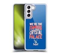 Head Case Designs Officially Licensed Crystal Palace FC We're The Famous 2025 Cup Final Gel Case [Military Grade Protection] Compatible with Samsung Galaxy S21 5G and Compatible with MagSafe