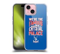 Head Case Designs Officially Licensed Crystal Palace FC We're The Famous 2025 Cup Final Gel Case [Military Grade Protection] Compatible with Apple iPhone 15 and Compatible with MagSafe