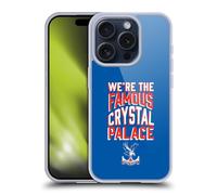 Head Case Designs Officially Licensed Crystal Palace FC We're The Famous 2025 Cup Final Gel Case [Military Grade Protection] Compatible with Apple iPhone 15 Pro and Compatible with MagSafe