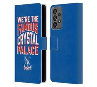 Head Case Designs Officially Licensed Crystal Palace FC We're The Famous 2025 Cup Final Leather Wallet Case Compatible With Samsung Galaxy A73 5G (2022)