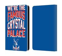 Head Case Designs Officially Licensed Crystal Palace FC We're The Famous 2025 Cup Final Leather Wallet Case Compatible With Kindle Paperwhite 5 (2021)