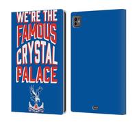 Head Case Designs Officially Licensed Crystal Palace FC We're The Famous 2025 Cup Final Leather Wallet Case Compatible With Apple iPad Pro 11 M4 2024