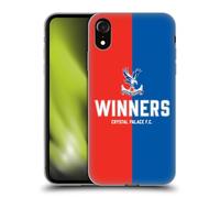 Head Case Designs Officially Licensed Crystal Palace FC Winners 2025 Cup Final Gel Case [Military Grade Protection] Compatible With Apple iPhone XR