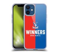 Head Case Designs Officially Licensed Crystal Palace FC Winners 2025 Cup Final Gel Case [Military Grade Protection] Compatible With Apple iPhone 12 Mini