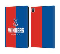 Head Case Designs Officially Licensed Crystal Palace FC Winners 2025 Cup Final Leather Wallet Case Compatible With Apple iPad Pro 12.9 2020/2021/2022