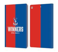 Head Case Designs Officially Licensed Crystal Palace FC Winners 2025 Cup Final Leather Wallet Case Compatible With Apple iPad 10.2 2019/2020/2021