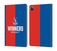 Head Case Designs Officially Licensed Crystal Palace FC Winners 2025 Cup Final Leather Wallet Case Compatible With Apple iPad Pro 11 2020/2021 / 2022