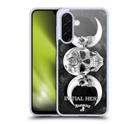 Head Case Designs Officially Licensed Custom Customised Personalised Alchemy Gothic Dark Goddess Moon Name and Initial Gel Case [Military Grade Protection] Compatible With Samsung Galaxy A26 5G
