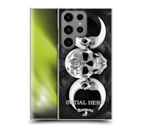 Head Case Designs Officially Licensed Custom Customised Personalised Alchemy Gothic Dark Goddess Moon Name and Initial Hard Back Case Compatible With Samsung Galaxy S24 Ultra 5G