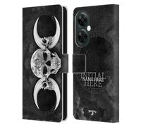 Head Case Designs Officially Licensed Custom Customised Personalised Alchemy Gothic Dark Goddess Moon Name and Initial Leather Book Wallet Case Cover Compatible With OnePlus Nord N30