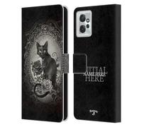 Head Case Designs Officially Licensed Custom Customised Personalised Alchemy Gothic Nine Lives Of Poe Skulls Name and Initial Leather Book Wallet Case Compatible With Motorola Moto G Power (2023)