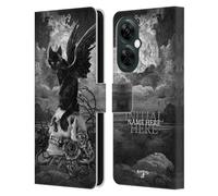 Head Case Designs Officially Licensed Custom Customised Personalised Alchemy Gothic Paracelsus Name and Initial Leather Book Wallet Case Cover Compatible With OnePlus Nord N30