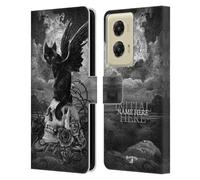 Head Case Designs Officially Licensed Custom Customised Personalised Alchemy Gothic Paracelsus Name and Initial Leather Book Wallet Case Cover Compatible With Motorola Moto G Stylus 5G (2024)