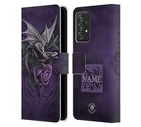 Head Case Designs Officially Licensed Custom Customised Personalised Anne Stokes Beauty 2 Art Leather Book Wallet Case Cover Compatible With Galaxy A52 / A52s / 5G (2021)