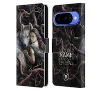 Head Case Designs Officially Licensed Custom Customised Personalised Anne Stokes Soul Bond Art Leather Wallet Case Compatible With Google Pixel 10