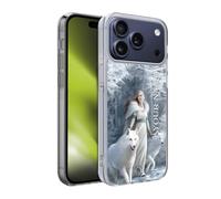 Head Case Designs Officially Licensed Custom Customised Personalised Anne Stokes Winter Guardians Art Gel Case [Military Grade Protection] Compatible With Apple iPhone 17 Pro