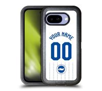 Head Case Designs Officially Licensed Custom Customised Personalised Brighton & Hove Albion F.C Away 2026/27 Badge Kit Ultra-Armoured Shockproof Case [Military Grade] Compatible With Google Pixel 9A