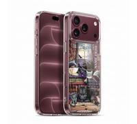 Head Case Designs Officially Licensed Custom Customised Personalised Brigid Ashwood Storytime Cats And Books Name and Initial Gel Case [Military Grade] Compatible With Apple iPhone 18 Pro Max