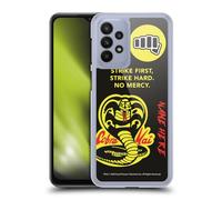 Head Case Designs Officially Licensed Custom Customised Personalised Cobra Kai Name In Strike Logo Art Hard Back Case Compatible With Samsung Galaxy A23 / 5G (2022)