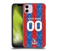 Head Case Designs Officially Licensed Custom Customised Personalised Crystal Palace Football Club Home 2024/25 Kit Hard Back Case Compatible With Apple iPhone 11
