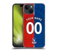 Head Case Designs Officially Licensed Custom Customised Personalised Crystal Palace Football Club Home 2023/24 Kit Hard Back Case Compatible With Apple iPhone 15
