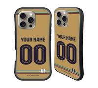 Head Case Designs Officially Licensed Custom Customised Personalised FC Barcelona Away 2022/23 Kit Hybrid Case Compatible With Apple iPhone 16 Pro