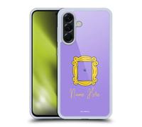 Head Case Designs Officially Licensed Custom Customised Personalised Friends TV Show Peephole And Print Name Art Gel Case [Military Grade Protection] Compatible With Samsung Galaxy A56 5G