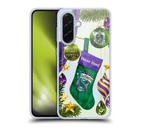 Head Case Designs Officially Licensed Custom Customised Personalised Harry Potter Slytherin Christmas Ornaments Gel Case [Military Grade Protection] Compatible With Samsung Galaxy A36 5G