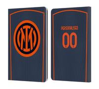 Head Case Designs Officially Licensed Custom Customised Personalised Inter Milan Third 2025/26 Players Home Kit Leather Wallet Case Compatible With Kindle Paperwhite 1/2 / 3