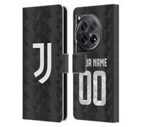 Head Case Designs Officially Licensed Custom Customised Personalised Juventus Football Club Away 2022/23 Match Kit Leather Book Wallet Case Cover Compatible With OnePlus 12