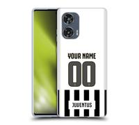 Head Case Designs Officially Licensed Custom Customised Personalised Juventus Football Club Home 2026/27 Kit Gel Case [Military Grade Protection] Compatible With Motorola Edge 50 Fusion