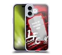 Head Case Designs Officially Licensed Custom Customised Personalised Liverpool FC Make Us Dream Banner Liverpool Fc Gel Case [Military Grade] Compatible with Apple iPhone 16 & Compatible with MagSafe