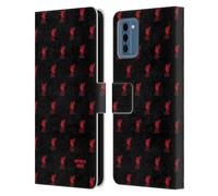 Head Case Designs Officially Licensed Custom Customised Personalised Liverpool Football Club Liver Bird Red Logo 1 Leather Book Wallet Case Cover Compatible With Nokia NC300