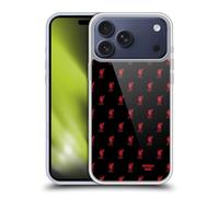 Head Case Designs Officially Licensed Custom Customised Personalised Liverpool Football Club Liver Bird Red Logo 1 Gel Case [Military Grade Protection] Compatible With Apple iPhone 17 Pro Max