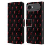 Head Case Designs Officially Licensed Custom Customised Personalised Liverpool Football Club Liver Bird Red Logo 1 Leather Wallet Case Compatible With Apple iPhone 17 Air