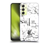 Head Case Designs Officially Licensed Custom Customised Personalised Liverpool Football Club Liver Bird Marble Logo 1 Hard Back Case Compatible With Samsung Galaxy A34 5G