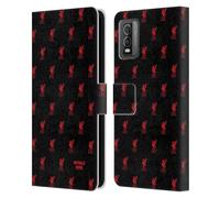 Head Case Designs Officially Licensed Custom Customised Personalised Liverpool Football Club Liver Bird Red Logo 1 Leather Book Wallet Case Cover Compatible With Nokia C210