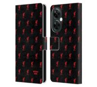 Head Case Designs Officially Licensed Custom Customised Personalised Liverpool Football Club Liver Bird Red Logo 1 Leather Book Wallet Case Cover Compatible With OnePlus Nord N30