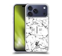 Head Case Designs Officially Licensed Custom Customised Personalised Liverpool Football Club Liver Bird Marble Logo 1 Gel Case [Military Grade Protection] Compatible With Apple iPhone 17 Pro Max