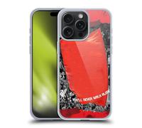 Head Case Designs Officially Licensed Custom Customised Personalised Liverpool Football Club Red Banner Liverpool Fc Soft Gel Case [Military Grade Protection] Compatible With Apple iPhone 15 Pro Max