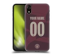 Head Case Designs Officially Licensed Custom Customised Personalised Manchester City Man City FC Third 2024/25 Badge Kit Soft Gel Case [Military Grade Protection] Compatible With Apple iPhone XR