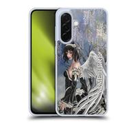 Head Case Designs Officially Licensed Custom Customised Personalised Nene Thomas Angel And Flowers Anime Fairy Name and Initial Gel Case [Military Grade] Compatible With Samsung Galaxy A36 5G