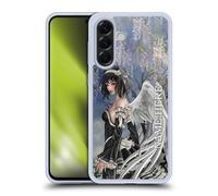Head Case Designs Officially Licensed Custom Customised Personalised Nene Thomas Angel And Flowers Anime Fairy Name and Initial Gel Case [Military Grade] Compatible With Samsung Galaxy A56 5G